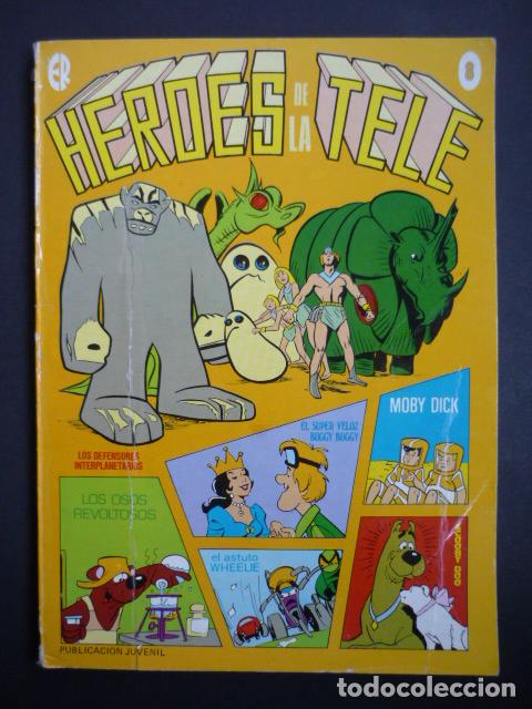 Tebeos: HEROES DE LA TELE N&ordm; 8 EDICIONES RECREATIVAS - Foto 1