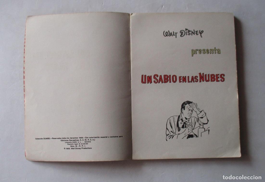 Tebeos: UN SABIO EN LAS NUBES - WALT DISNEY - Foto 2