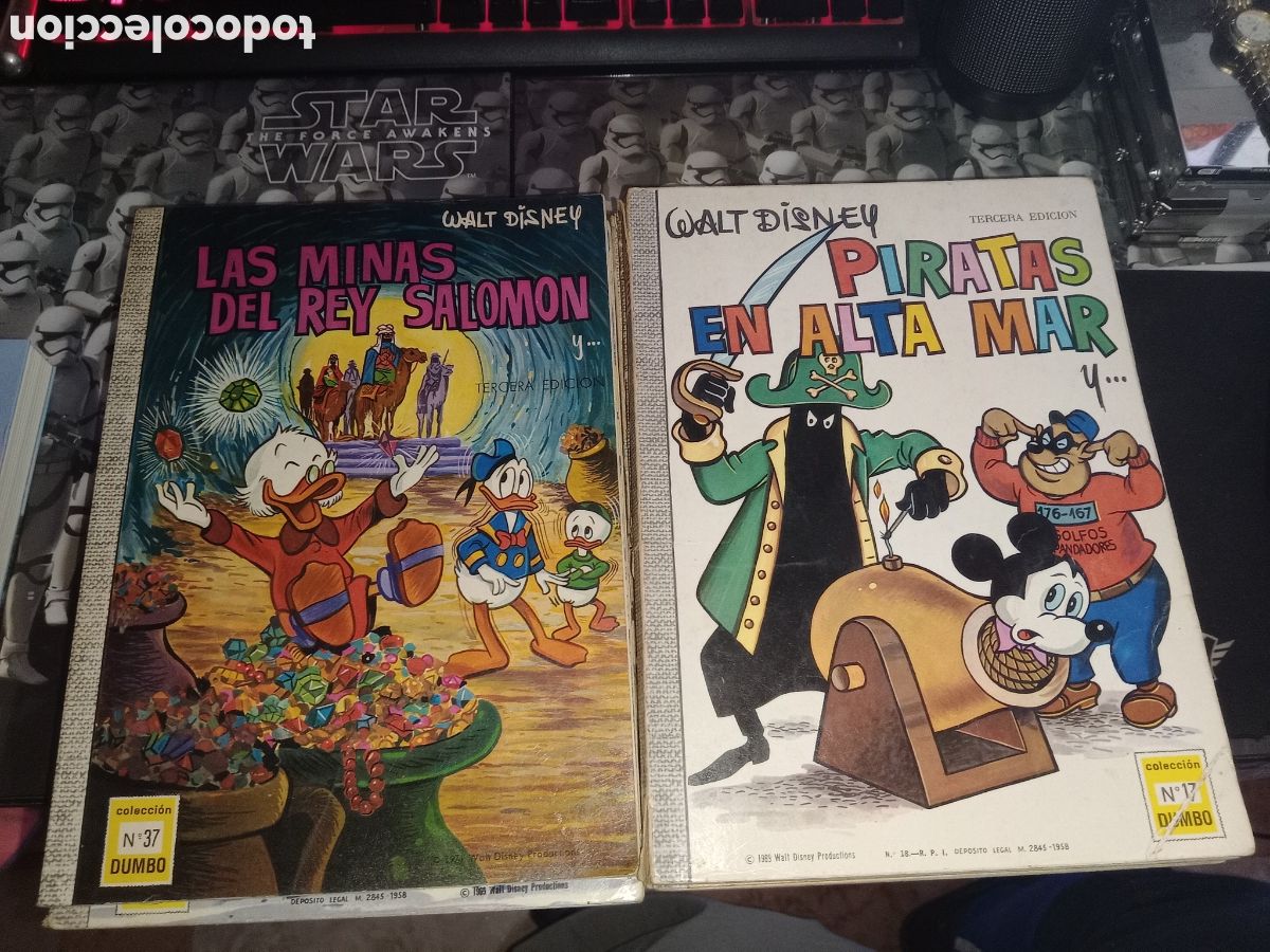 Tebeos: Walt Disney Colecci&oacute;n Dumbo 27 ejemplares - Foto 12