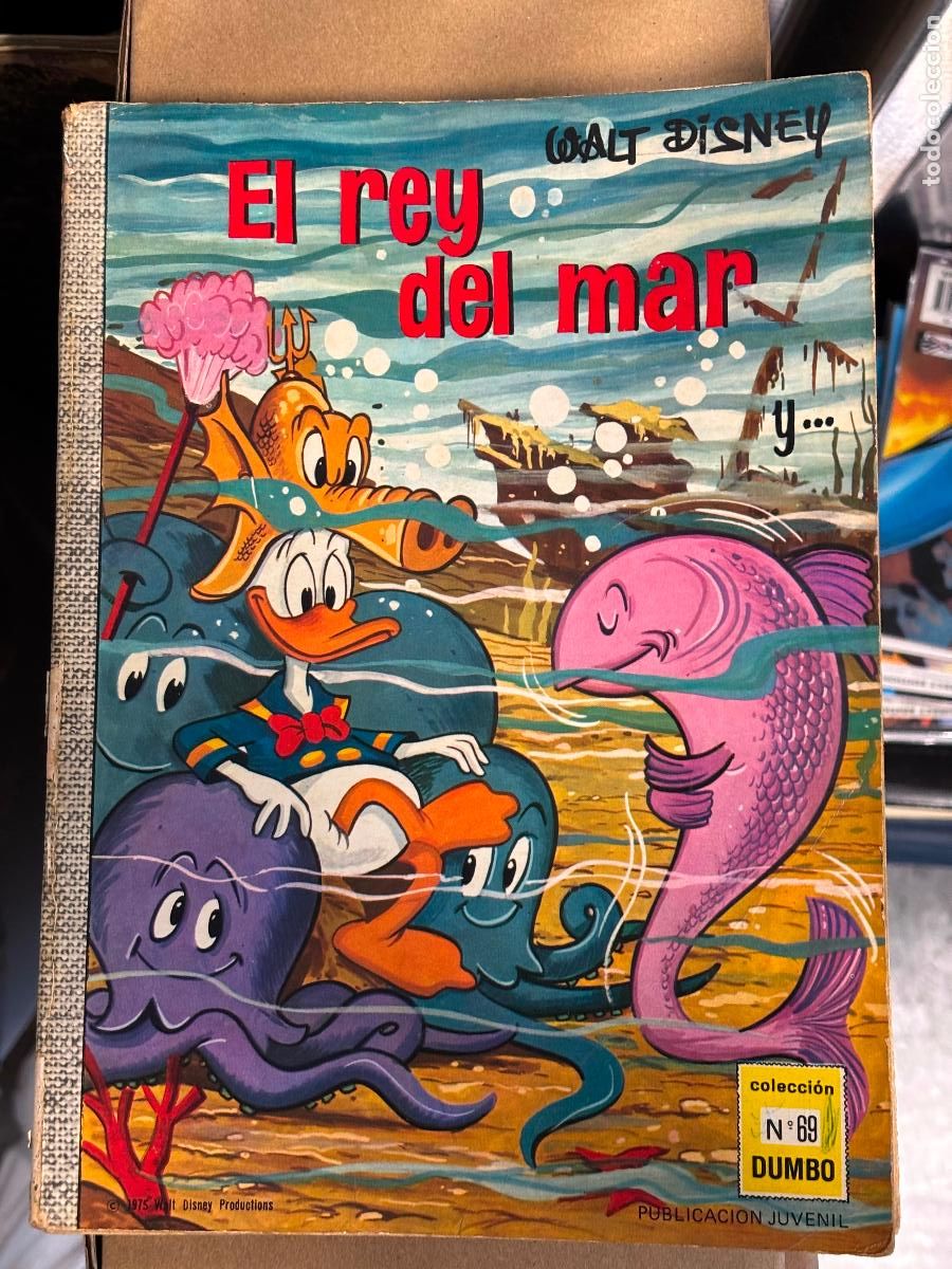 Tebeos: EL REY DEL MAR, COL. DUMBO # 69, ERSA, 1970 - Foto 1