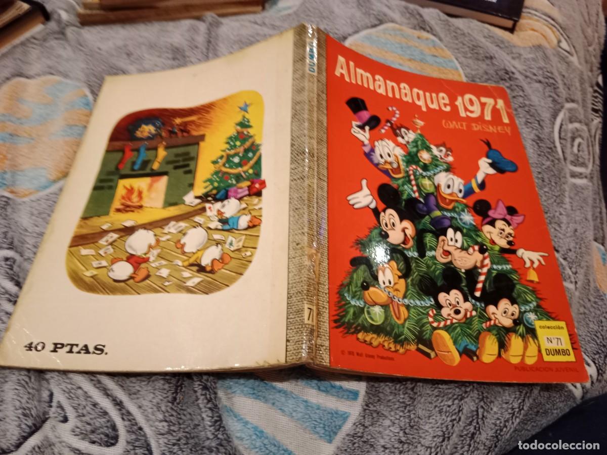 Tebeos: DUMBO N&ordm; 71. ALMANAQUE 1971 - E.R.S.A. 197O - Foto 1