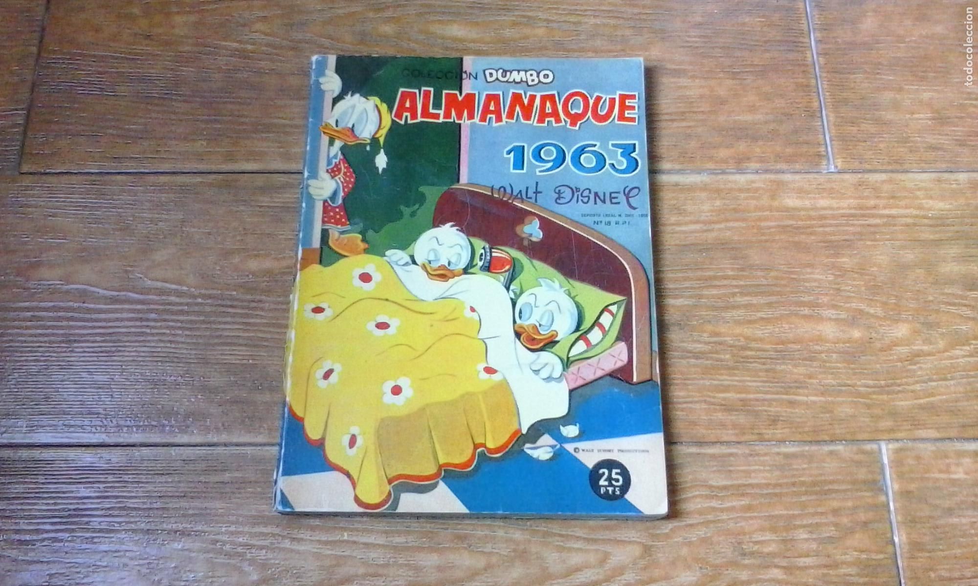 Tebeos: DUMBO ALMANAQUE 1963 EDITORIAL ERSA - Foto 1