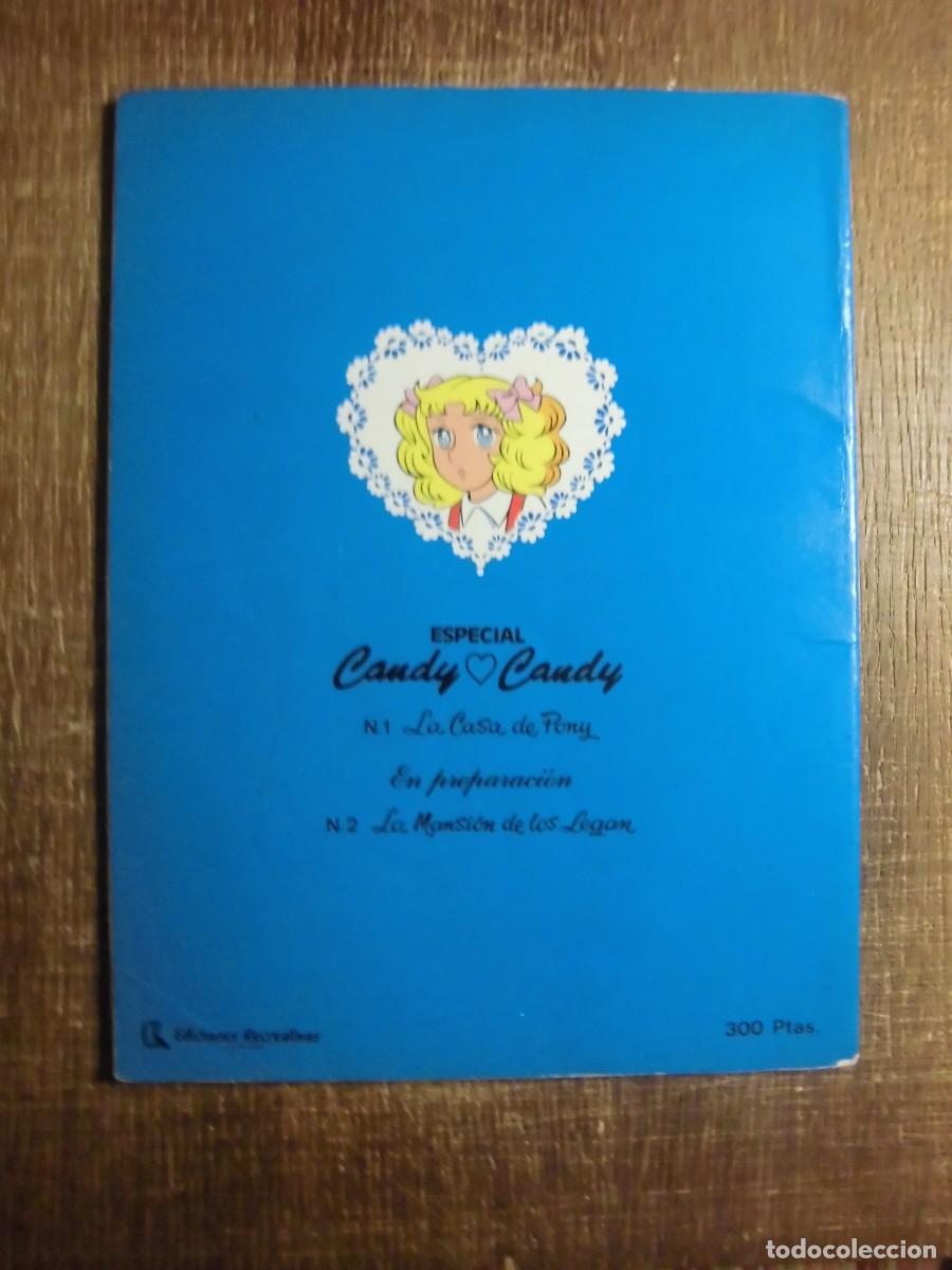 Tebeos: CANDY CANDY LA CASA DE PONY 1 ERSA EDICIONES RECREATIVAS - Foto 2
