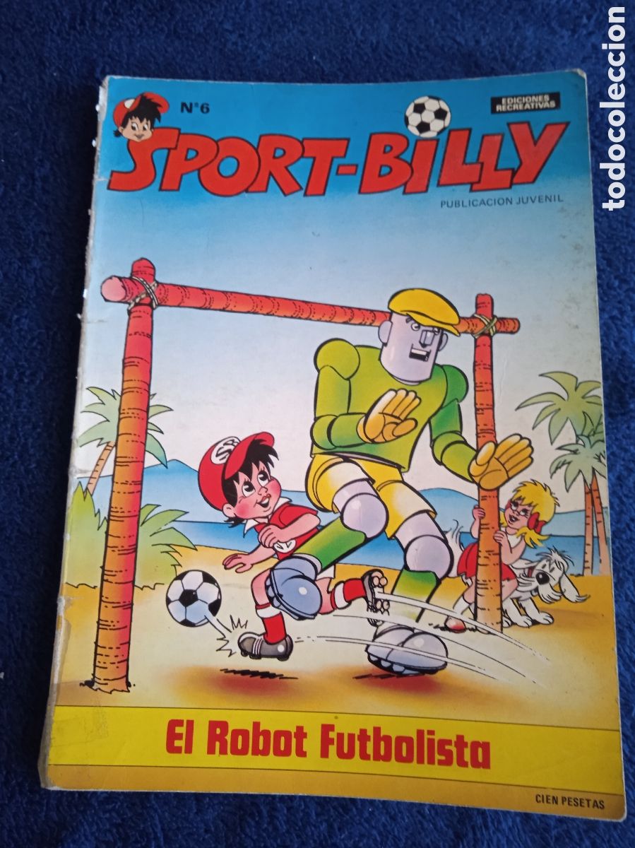 Tebeos: SPORT BILLY N&ordm; 6 -EDITA : EDICIONES RECREATIVAS ERSA