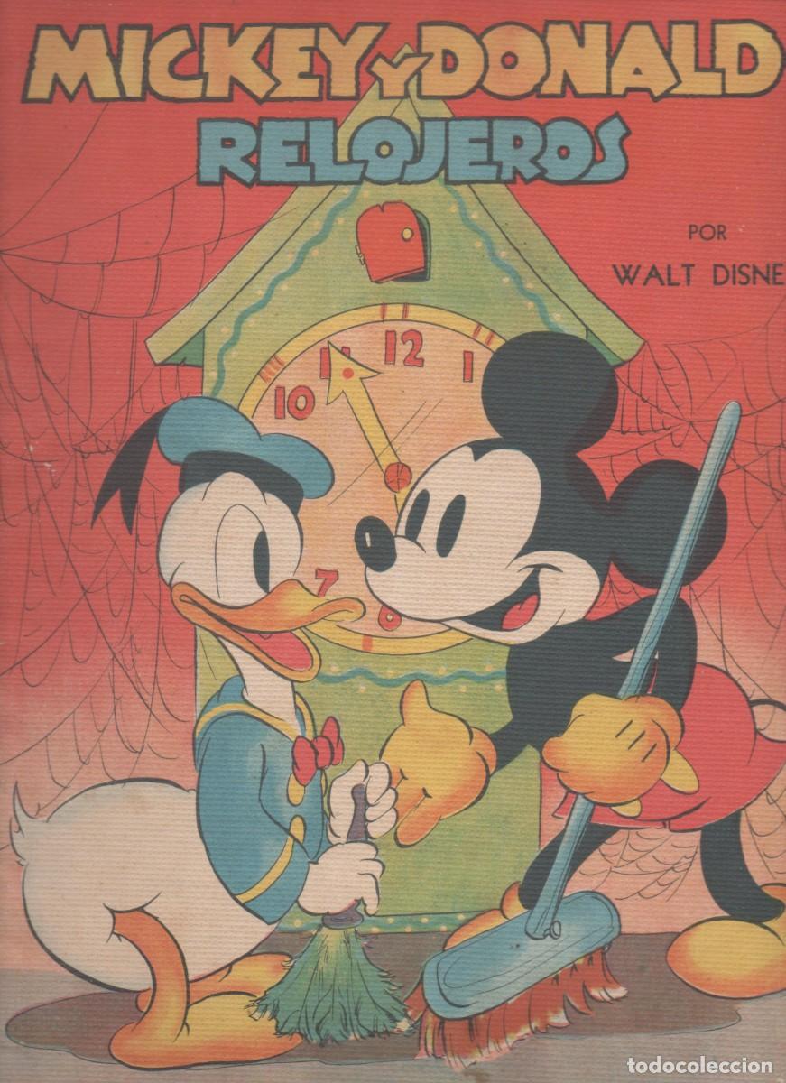 Tebeos: MICKEY Y DONALD RELOJEROS . EDITORIAL HACHETTE -D4 - Foto 1