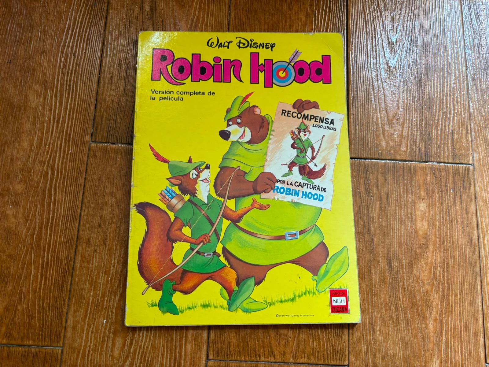 Tebeos: COLECCION CUCA&Ntilde;A N&ordm; 11 ROBIN HOOD WALT DISNEY ERSA
