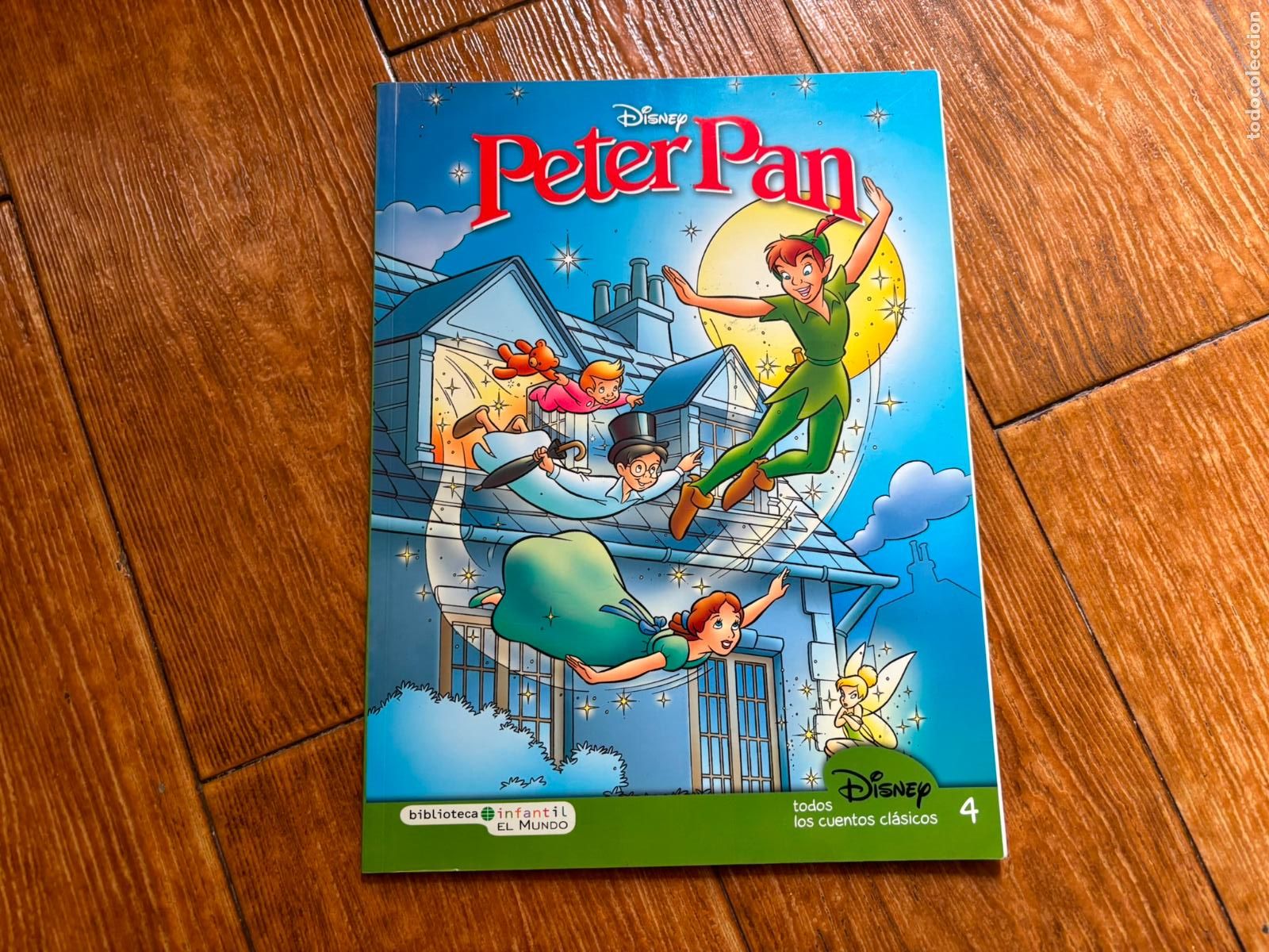 Tebeos: BIBLIOTECA INFANTIL EL MUNDO N&ordm; 4 PETER PAN WALT DISNEY