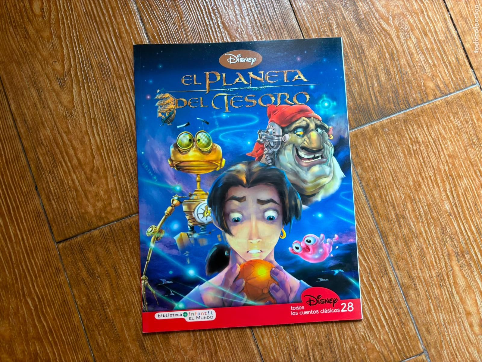 Tebeos: BIBLIOTECA INFANTIL EL MUNDO N&ordm; 28 EL PLANETA DEL TESORO WALT DISNEY