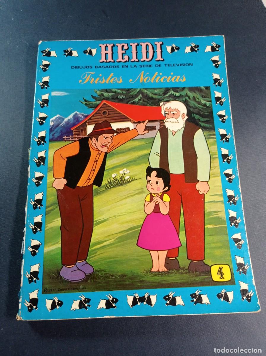 Tebeos: HEIDI N&ordm; 4. TRISTES NOTICIAS. EDICIONES RECREATIVAS 1976. C&Oacute;MIC BASADO EN SERIE ANIMACI&Oacute;N TV ++