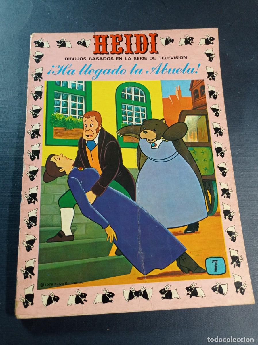 Tebeos: HEIDI N&ordm; 7. HA LLEGADO LA ABUELA. EDICIONES RECREATIVAS 1976. C&Oacute;MIC BASADO EN SERIE ANIMACI&Oacute;N TV +++