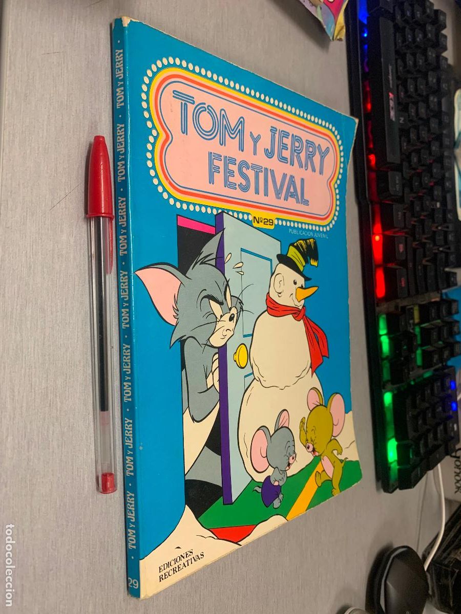 Tebeos: TOM Y JERRY FESTIVAL N&ordm; 29 / EDICIONES RECREATIVAS 1980