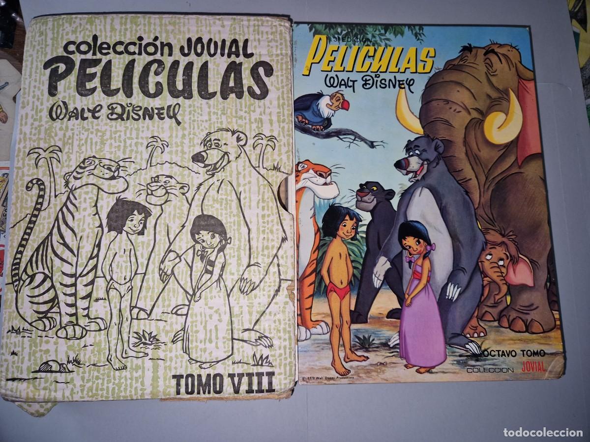 Tebeos: PELICULAS WALT DISNEY - TOMO VIII, COLECCION JOVIAL , EL LIBRO DE LA SELVA , 1970