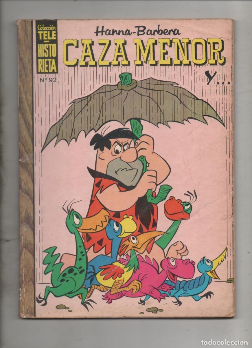 Tebeos: COLECCION TELE HISTORIETA N&ordm; 92. HANNA BARBERA CAZA MENOR Y ... P