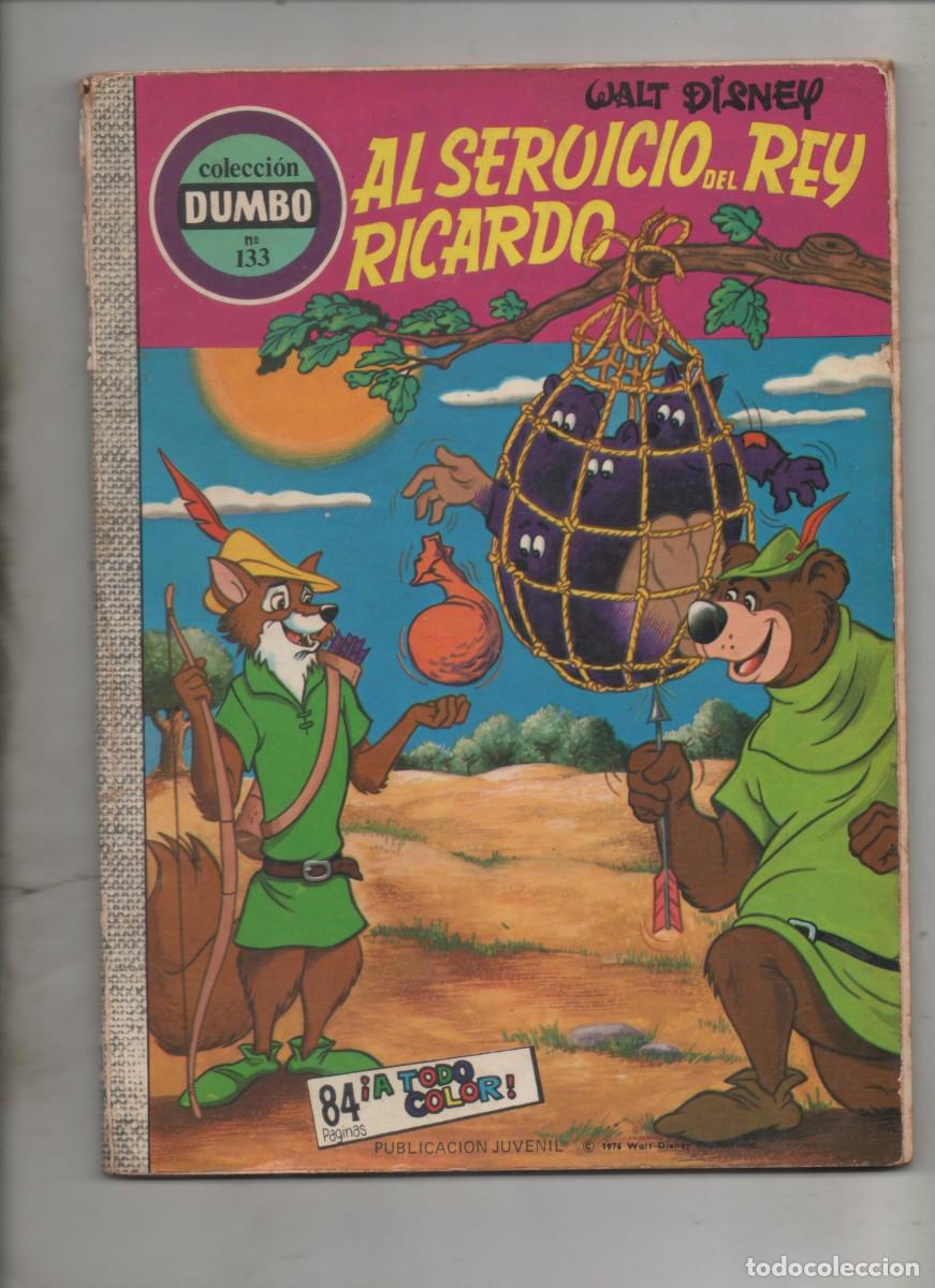 Tebeos: COLECCION DUMBO N&ordm; 133 . AL SERVICIO DEL REY RICARDO . - P