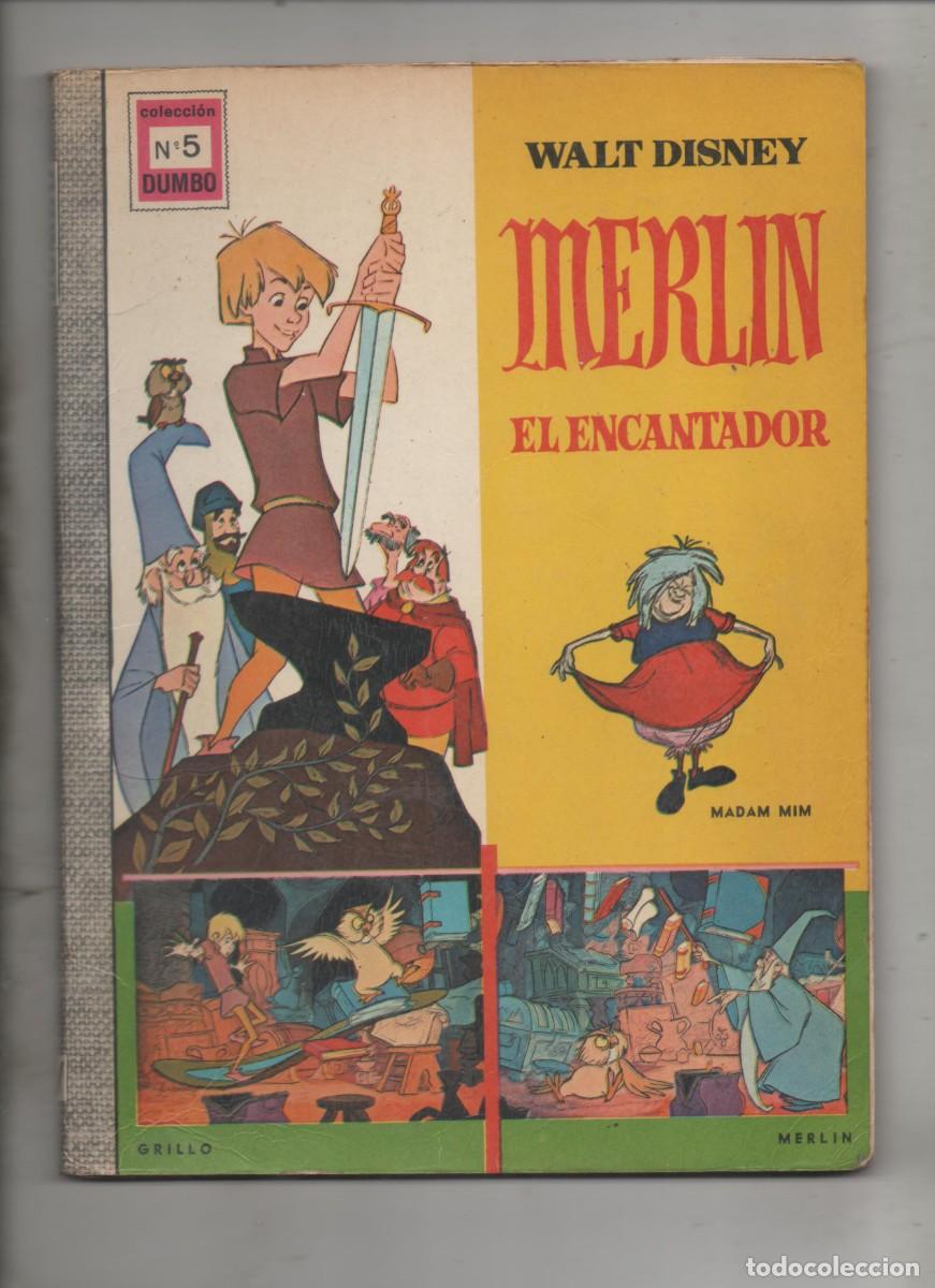 Tebeos: COLECCION DUMBO N&ordm; 5 . MERLIN EL ENCANTADOR . - P