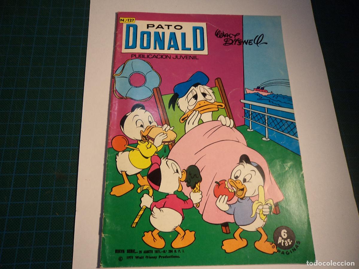 Tebeos: Pato Donald. N&ordm; 127. ERSA