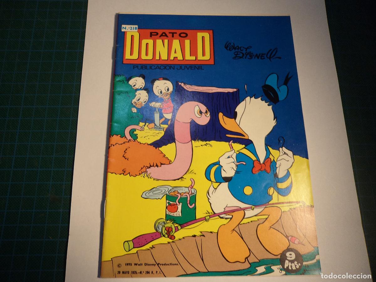 Tebeos: Pato Donald. N&ordm; 218. ERSA