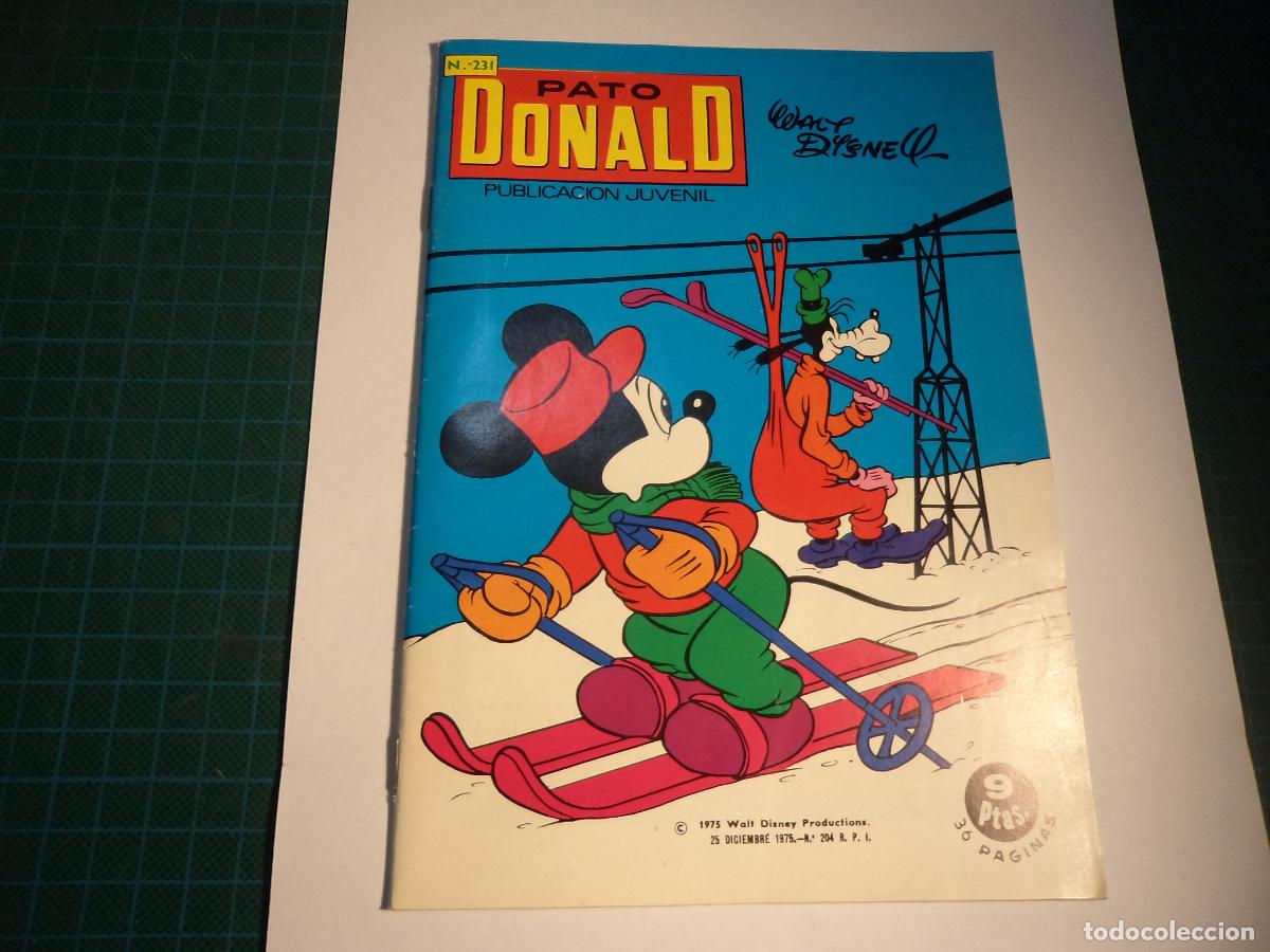 Tebeos: Pato Donald. N&ordm; 231. ERSA