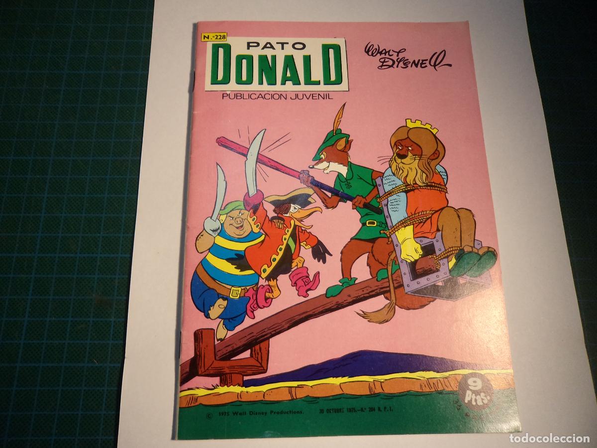 Tebeos: Pato Donald. N&ordm; 228. ERSA