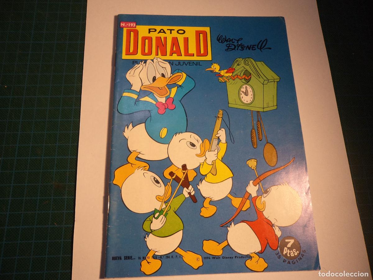 Tebeos: Pato Donald. N&ordm; 193. ERSA