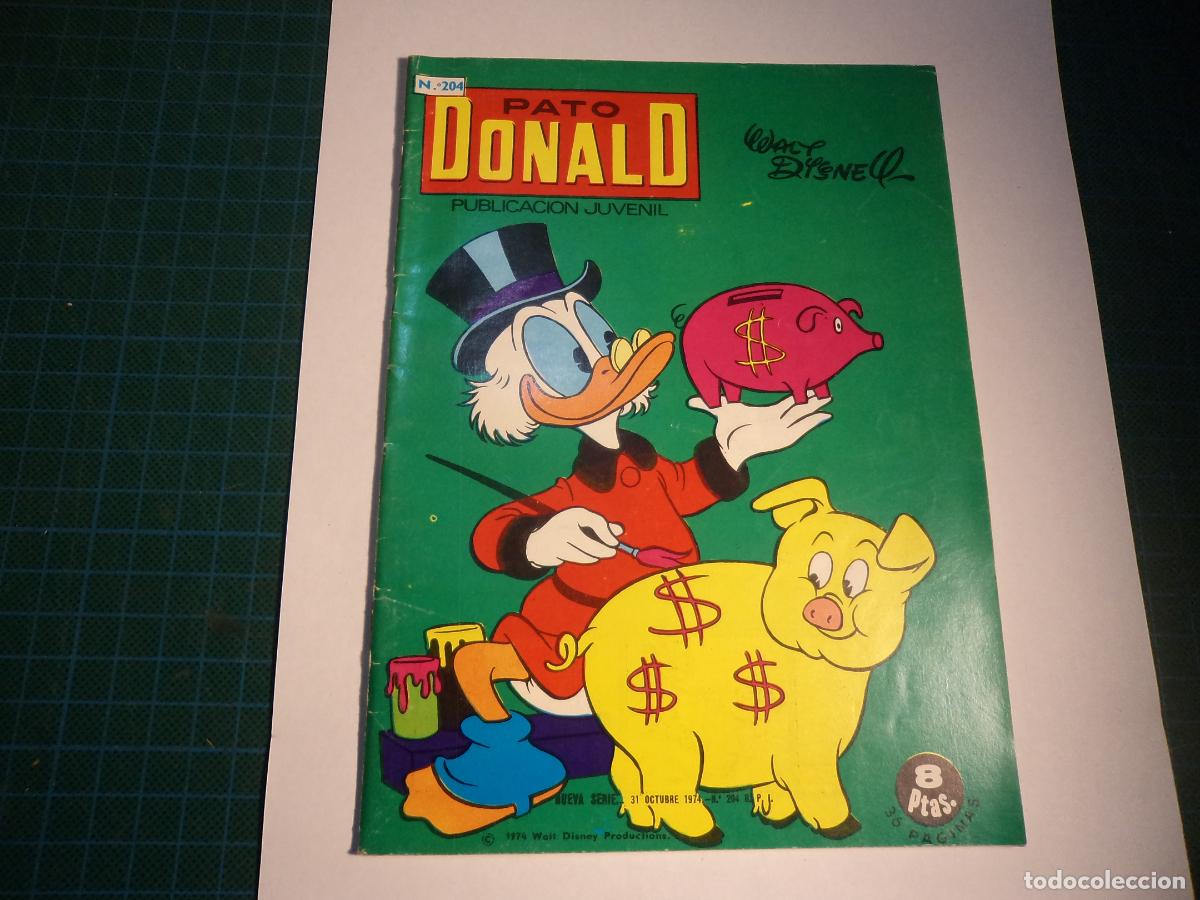 Tebeos: Pato Donald. N&ordm; 204. ERSA