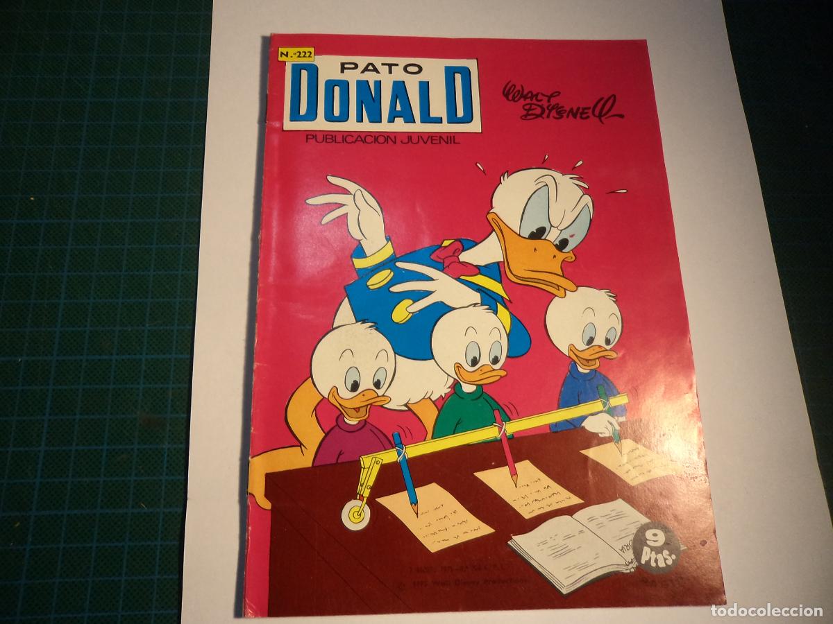 Tebeos: Pato Donald. N&ordm; 222. ERSA
