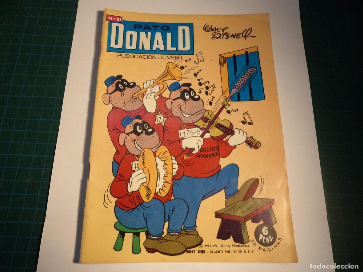 Tebeos: Pato Donald. N&ordm; 81. ERSA