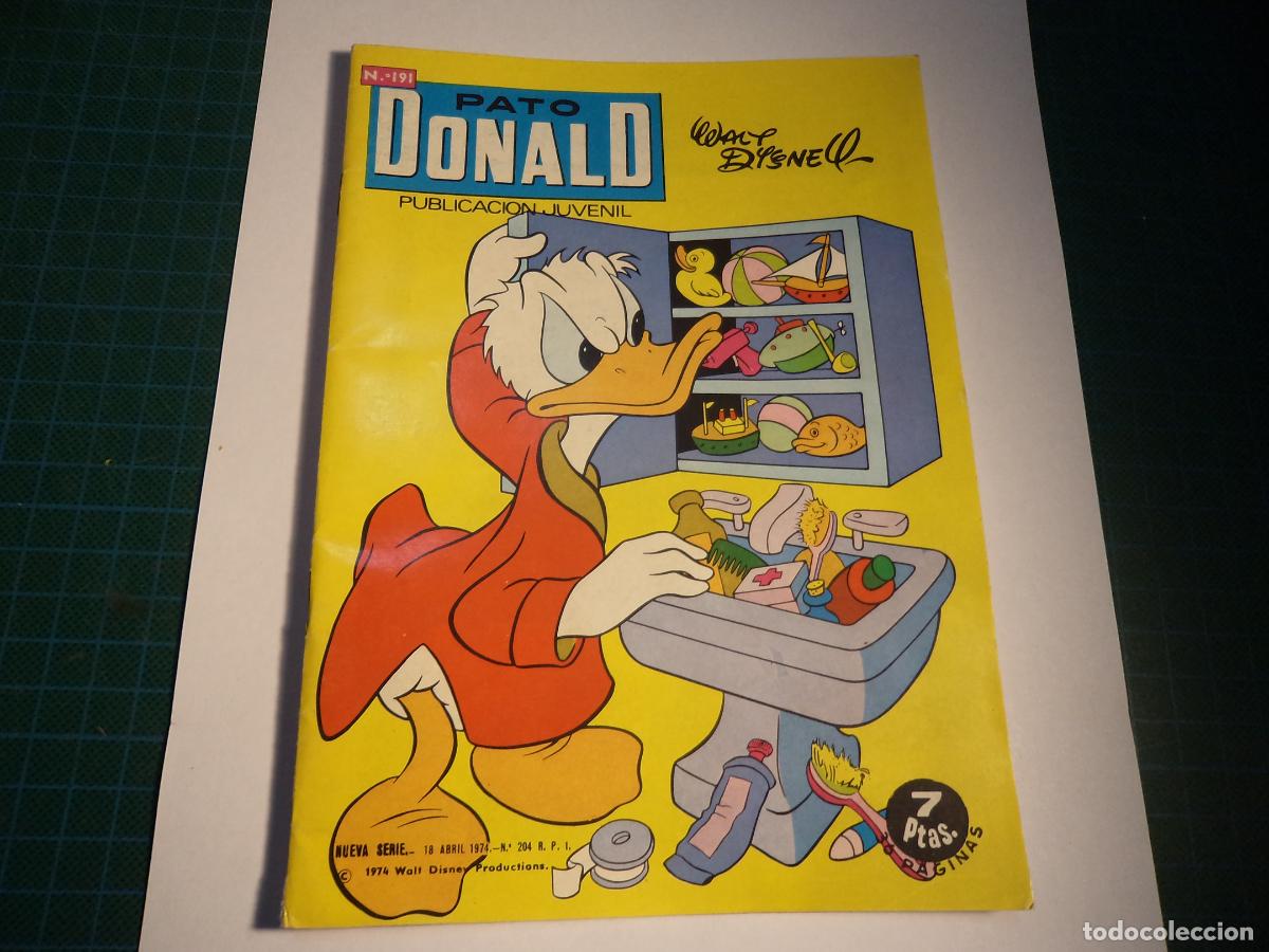 Tebeos: Pato Donald. N&ordm; 191. ERSA