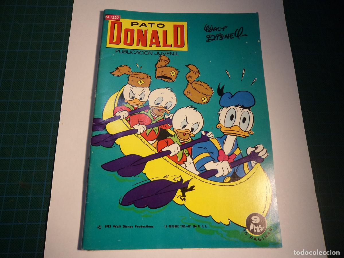 Tebeos: Pato Donald. N&ordm; 227. ERSA