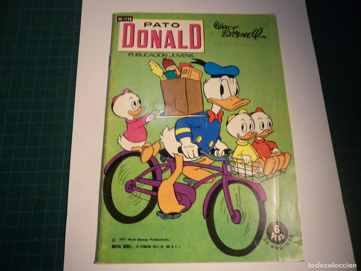 Tebeos: Pato Donald. N&ordm; 116. ERSA