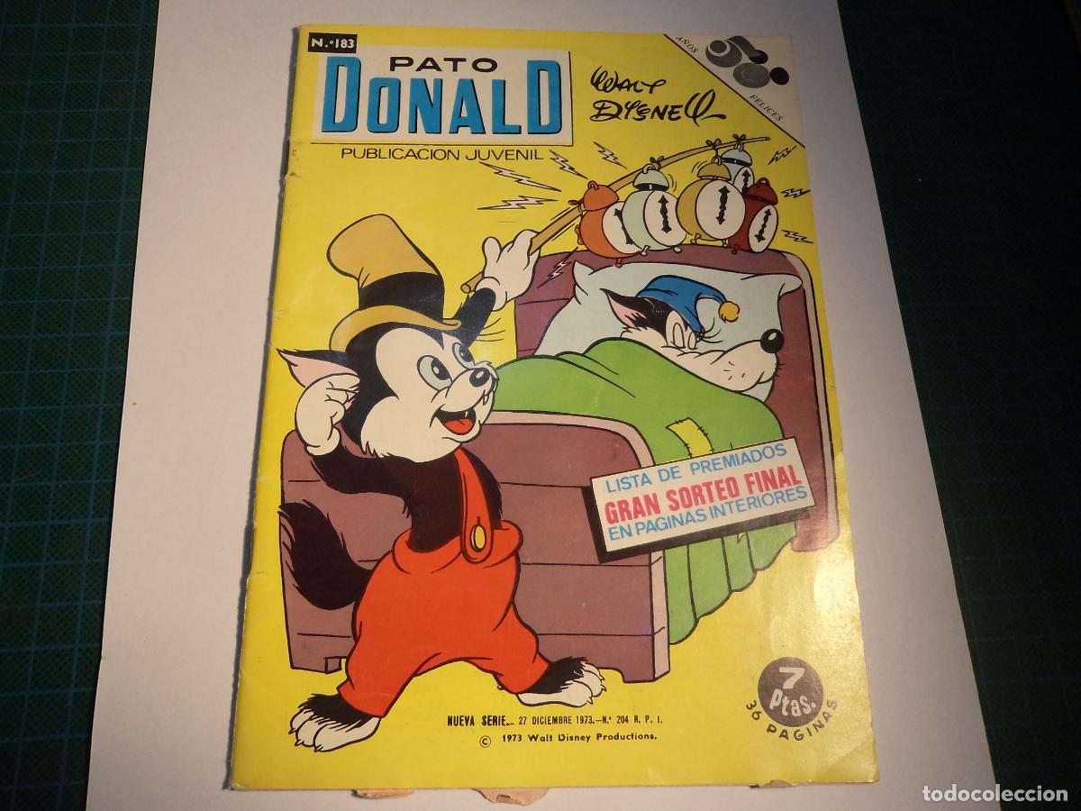 Tebeos: Pato Donald. N&ordm; 183. ERSA