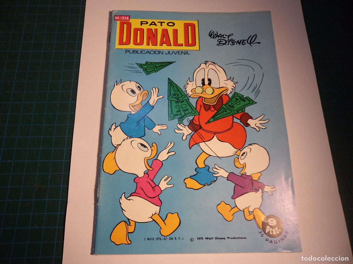 Tebeos: Pato Donald. N&ordm; 216. ERSA