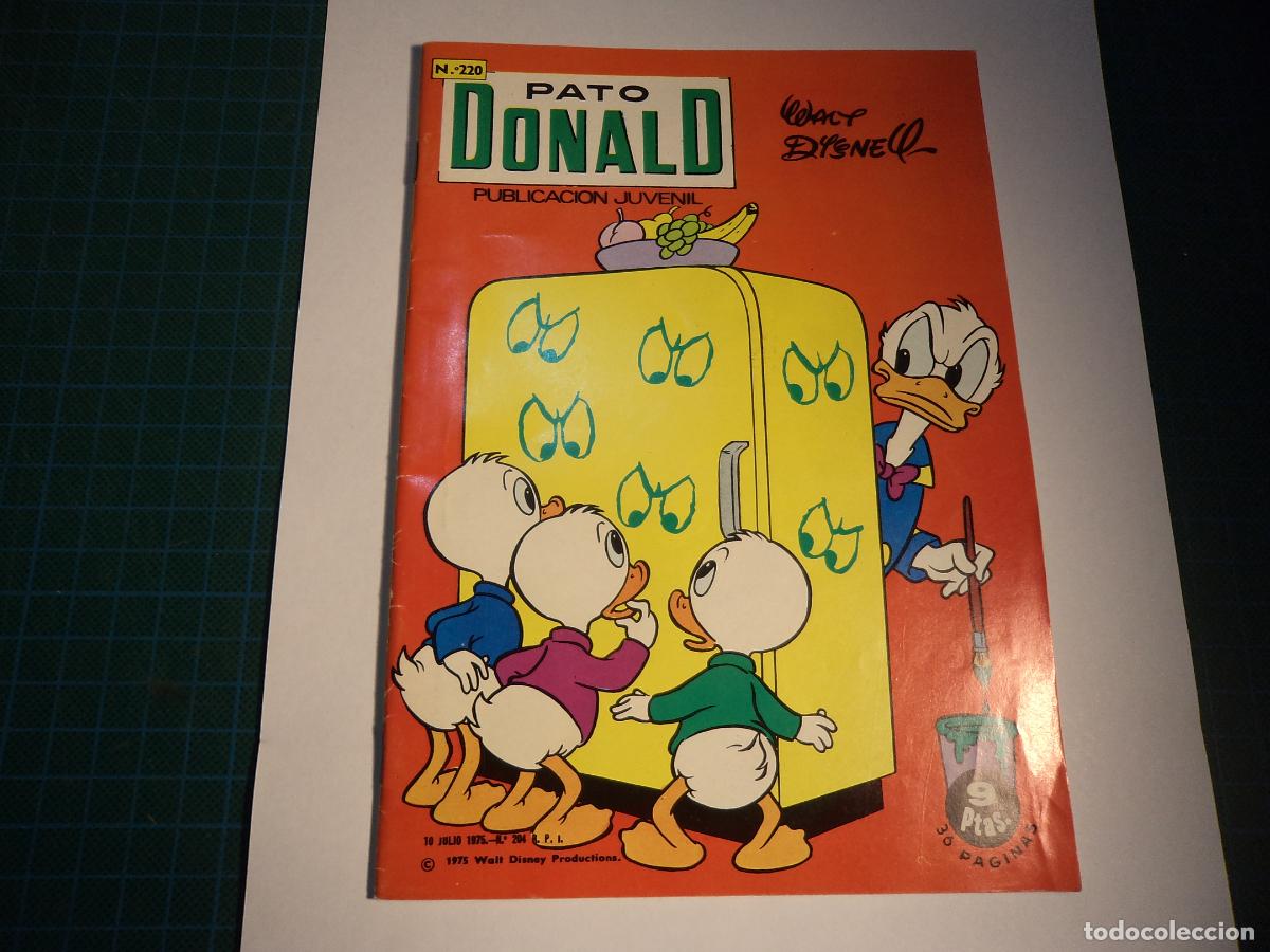 Tebeos: Pato Donald. N&ordm; 220. ERSA