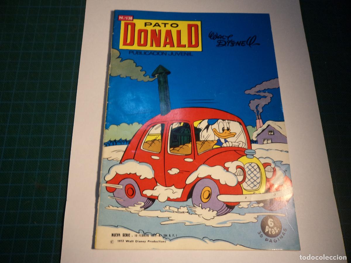 Tebeos: Pato Donald. N&ordm; 138. ERSA