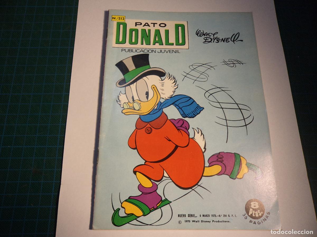 Tebeos: Pato Donald. N&ordm; 212. ERSA - Foto 1