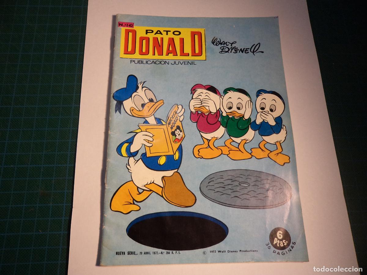 Tebeos: Pato Donald. N&ordm; 142. ERSA