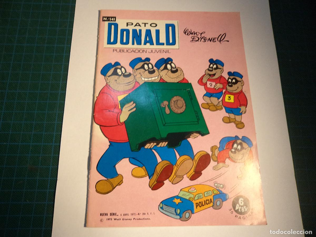 Tebeos: Pato Donald. N&ordm; 141. ERSA