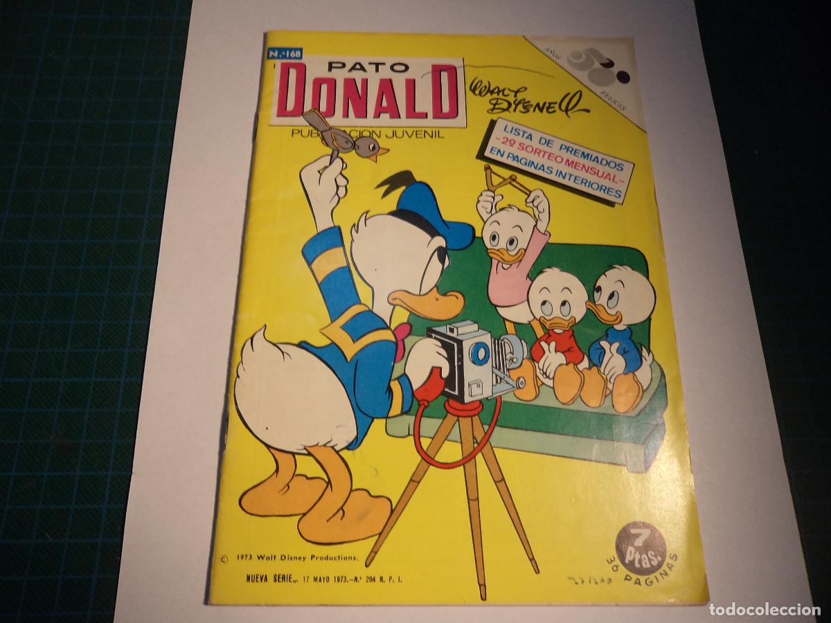Tebeos: Pato Donald. N&ordm; 168. ERSA - Foto 1