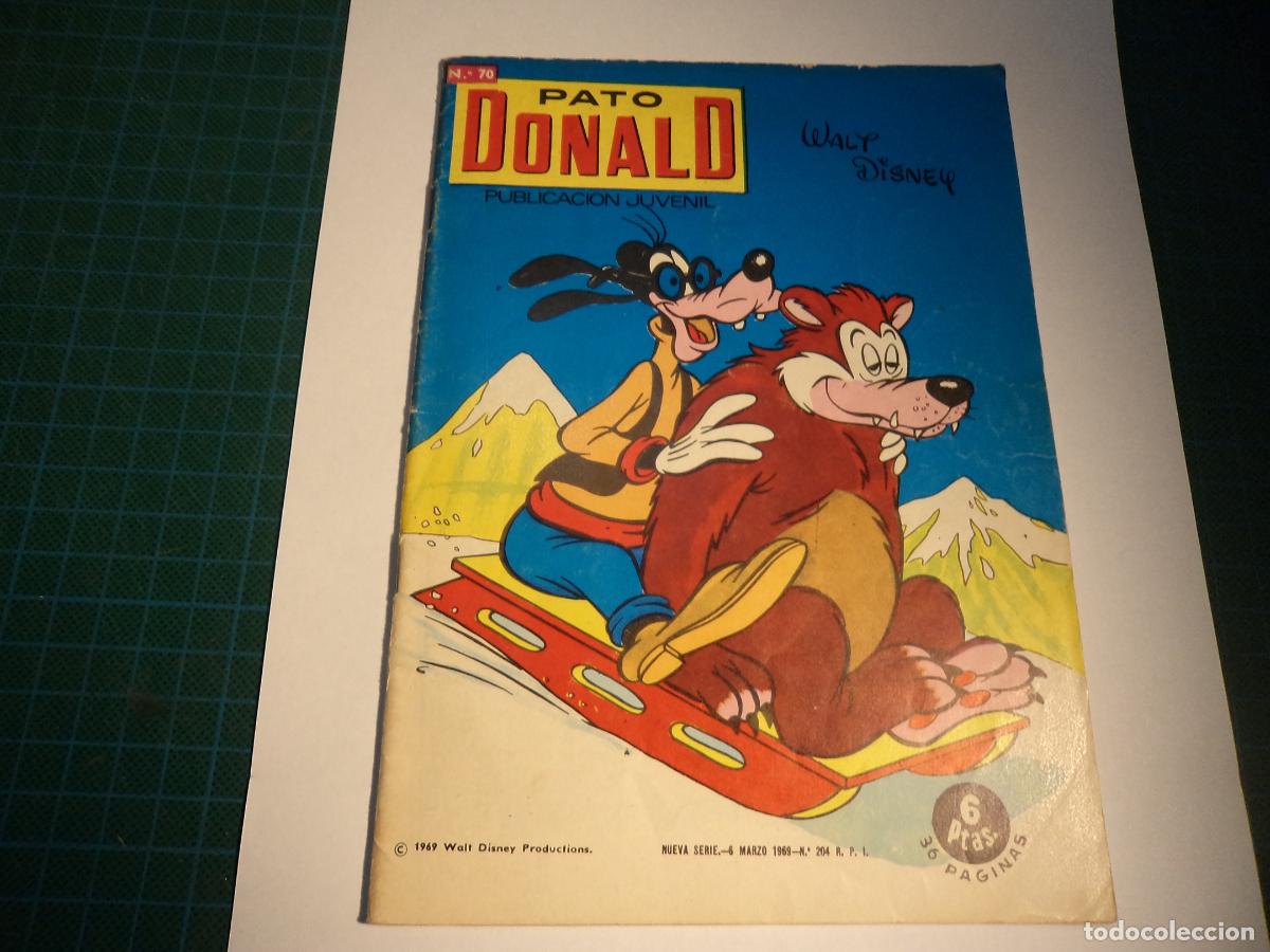 Tebeos: Pato Donald. N&ordm; 70. ERSA
