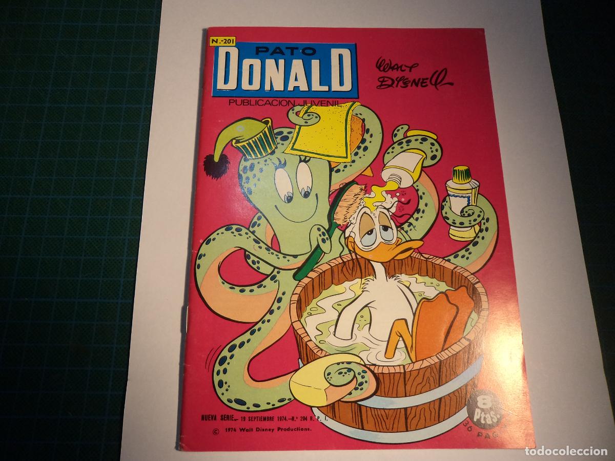 Tebeos: Pato Donald. N&ordm; 201. ERSA