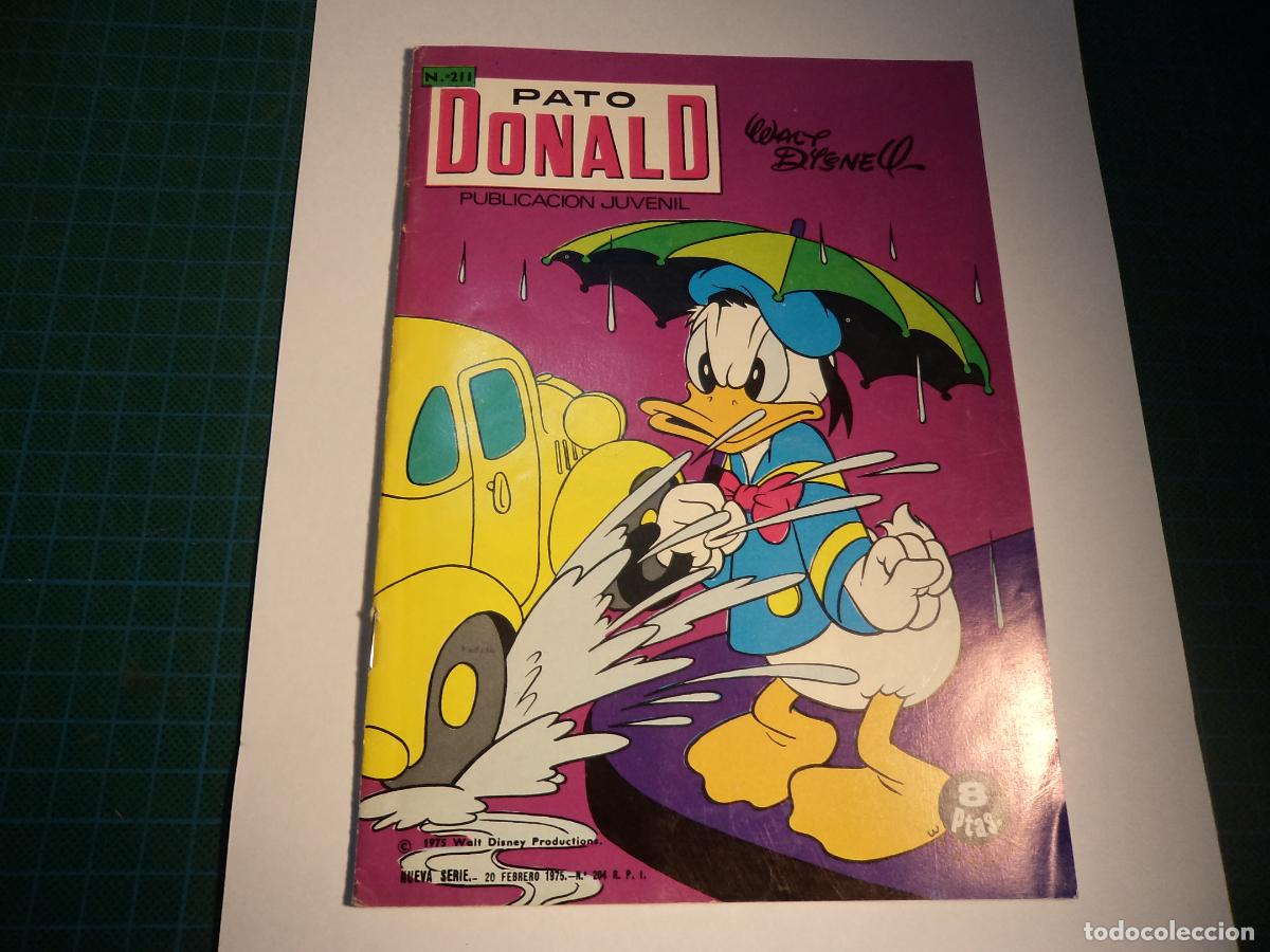 Tebeos: Pato Donald. N&ordm; 211. ERSA