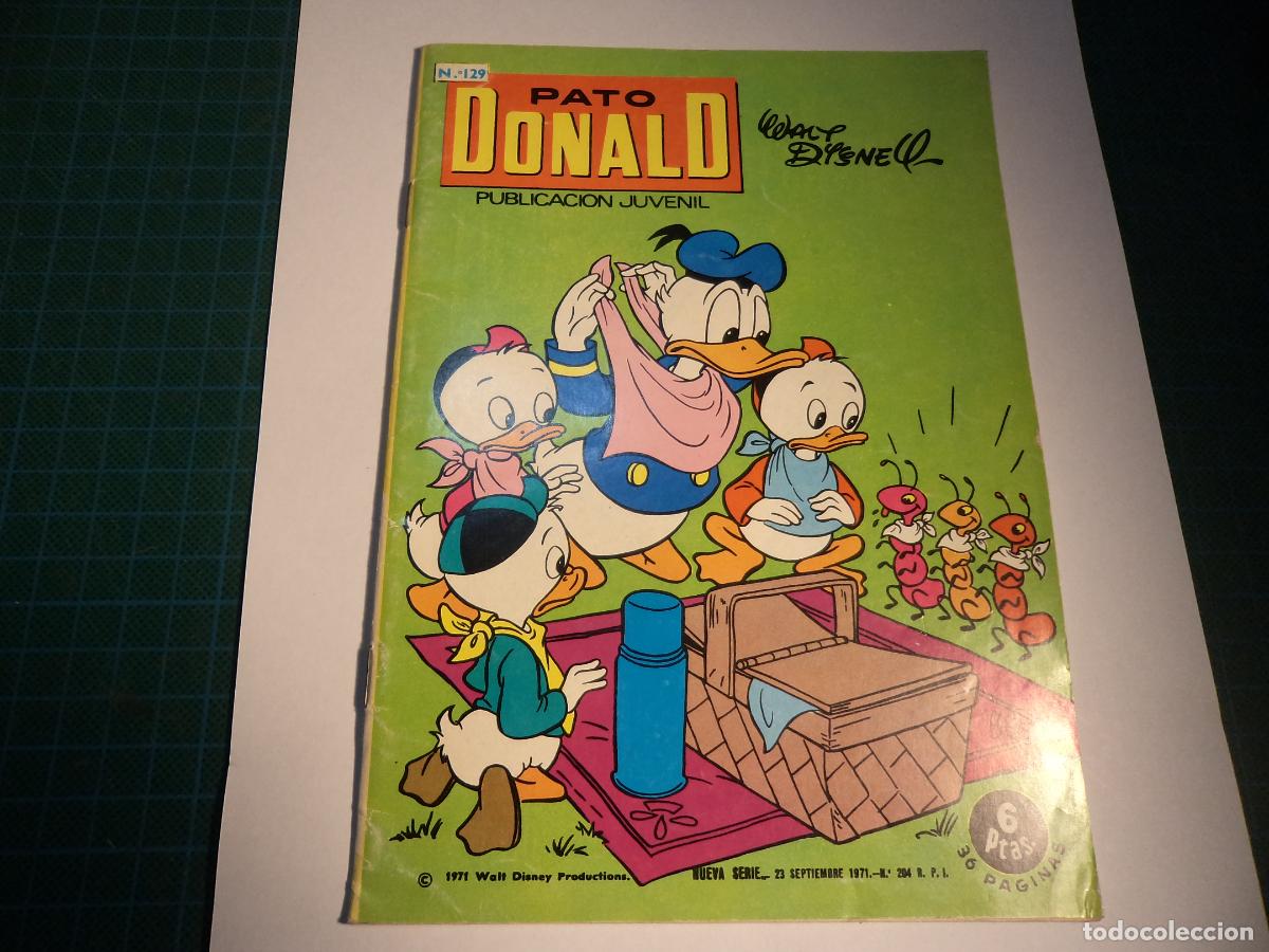 Tebeos: Pato Donald. N&ordm; 129. ERSA - Foto 1