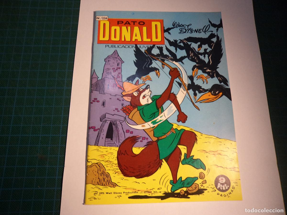 Tebeos: Pato Donald. N&ordm; 226. ERSA