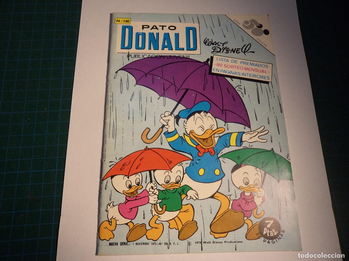 Tebeos: Pato Donald. N&ordm; 180. ERSA