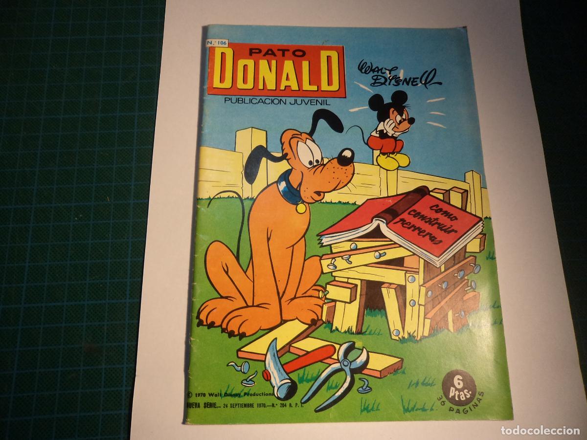 Tebeos: Pato Donald. N&ordm; 106. ERSA - Foto 1
