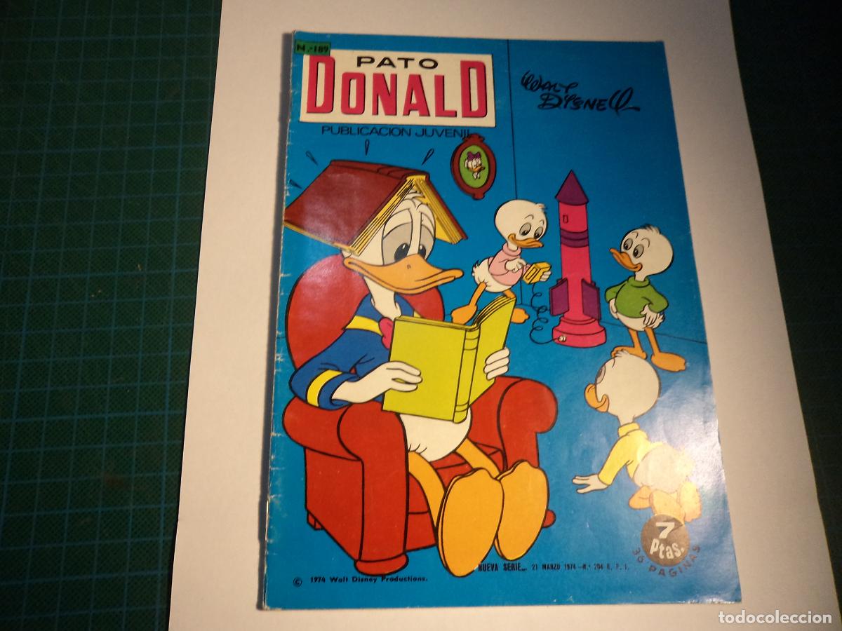 Tebeos: Pato Donald. N&ordm; 189. ERSA
