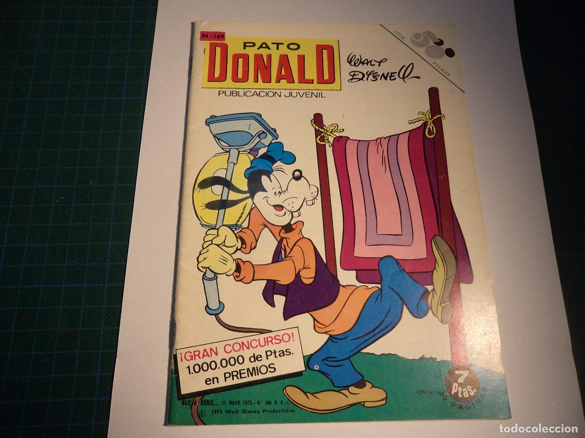 Tebeos: Pato Donald. N&ordm; 169. ERSA