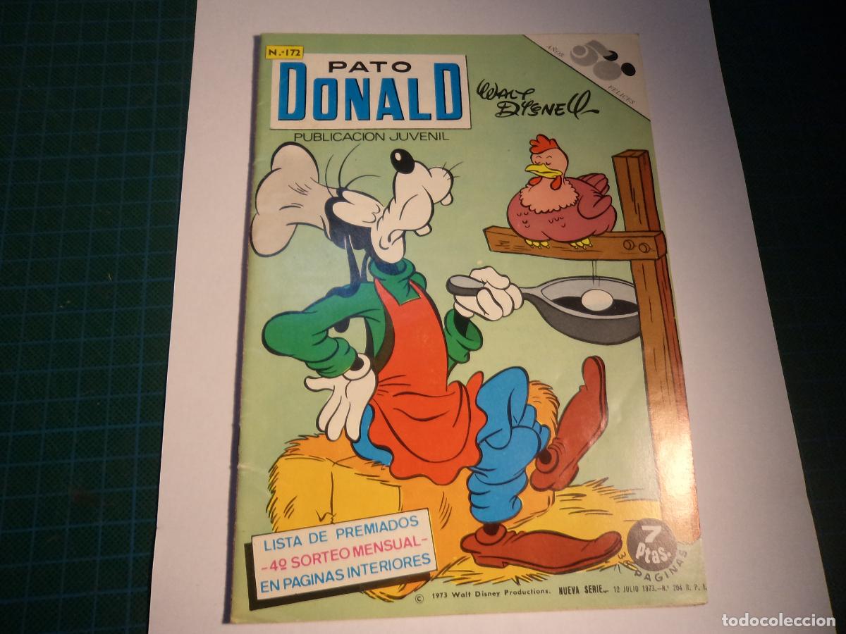 Tebeos: Pato Donald. N&ordm; 172. ERSA