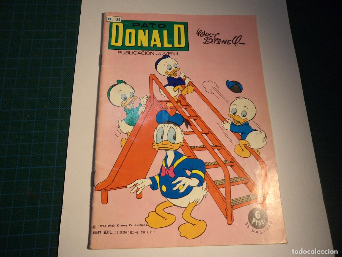 Tebeos: Pato Donald. N&ordm; 136. ERSA