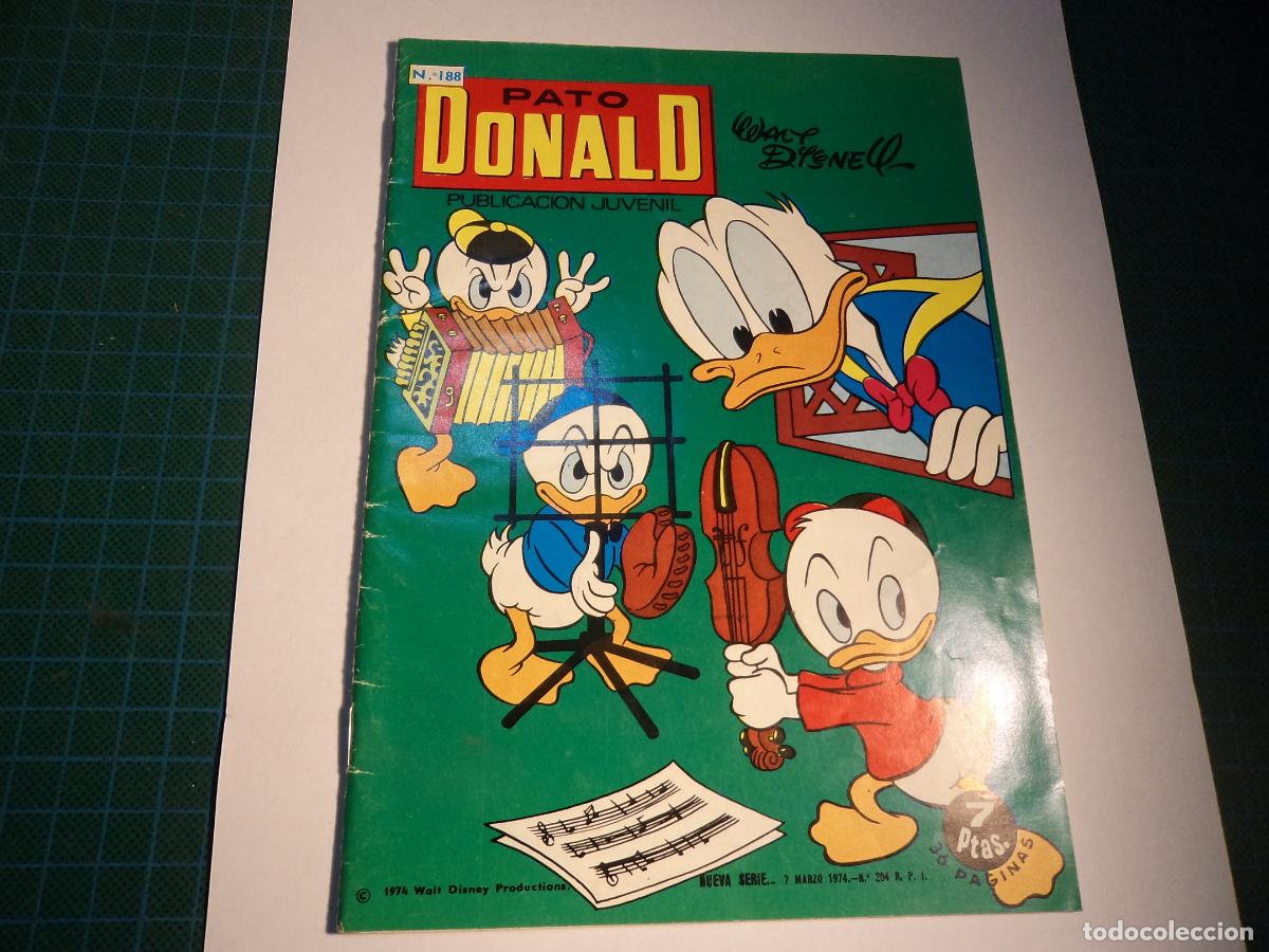 Tebeos: Pato Donald. N&ordm; 188. ERSA